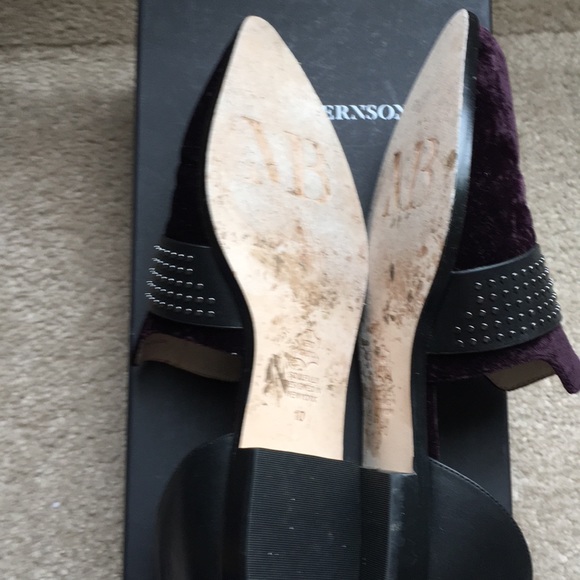 Matt Bernson sterling stud burgundy velvet - Picture 7 of 7